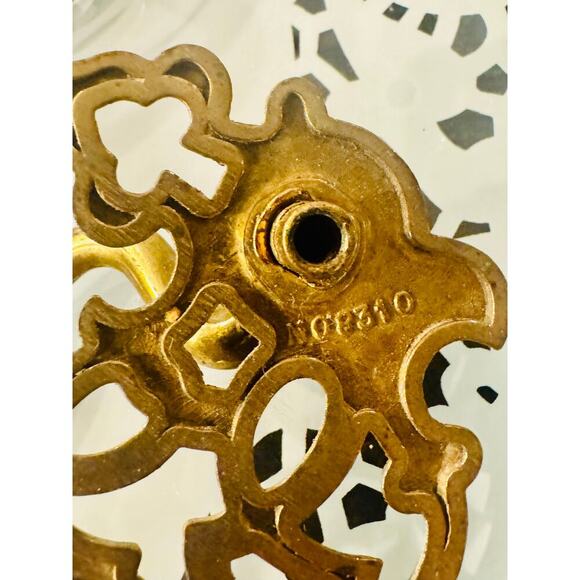 Lot of 8 KBC Brass Drawer Pulls NO.8310 Batwing Chippendale Vintage USA - Picture 4 of 6